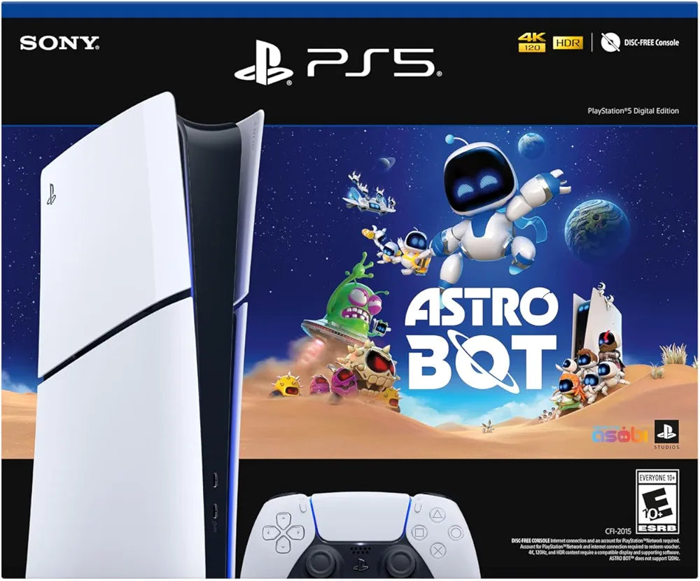 Sony PlayStation 5 Slim Digital Edition - Astro Bot Bundle