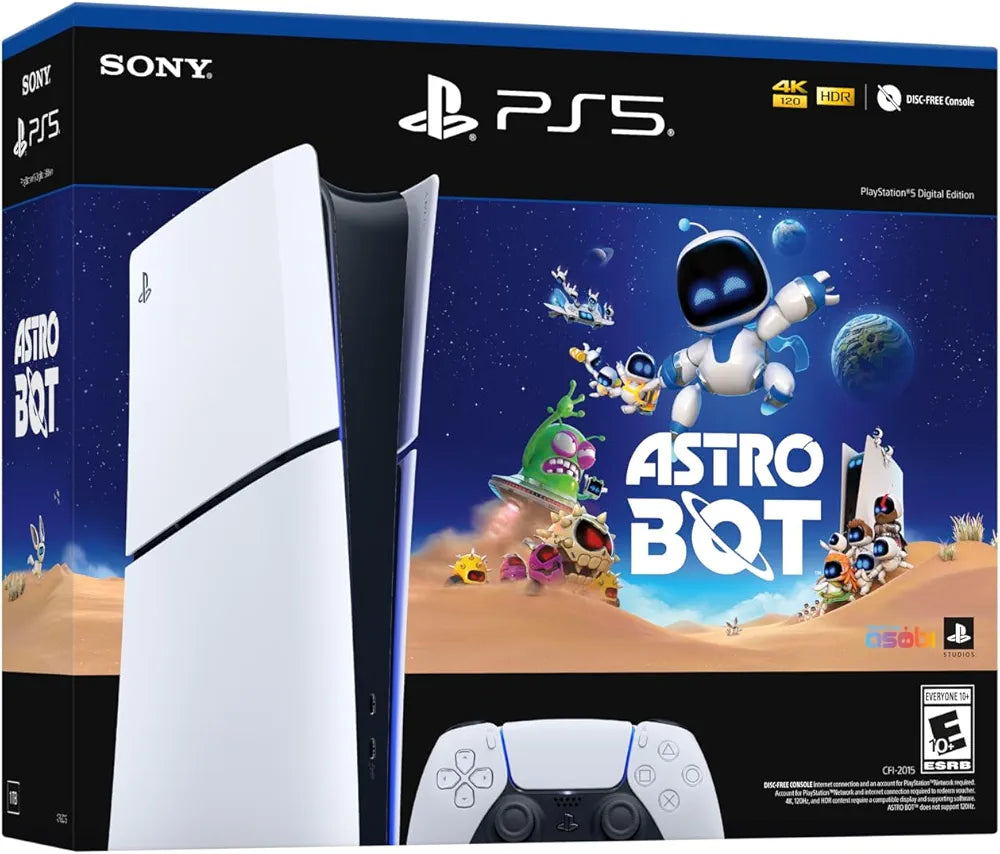 Sony PlayStation 5 Slim Digital Edition - Astro Bot Bundle